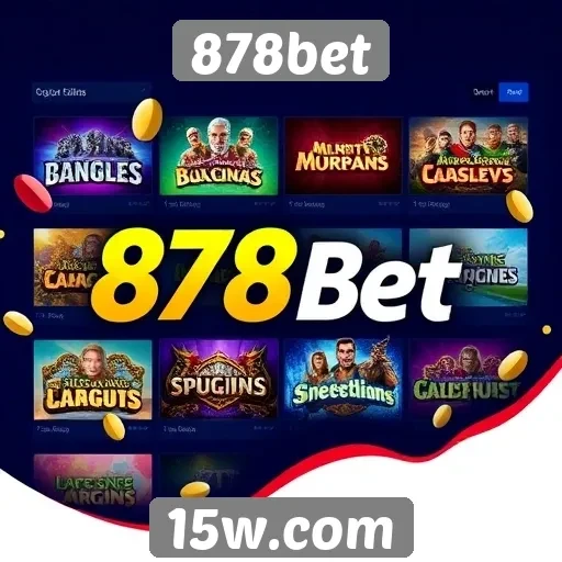 Opções de jogos disponíveis na 878bet